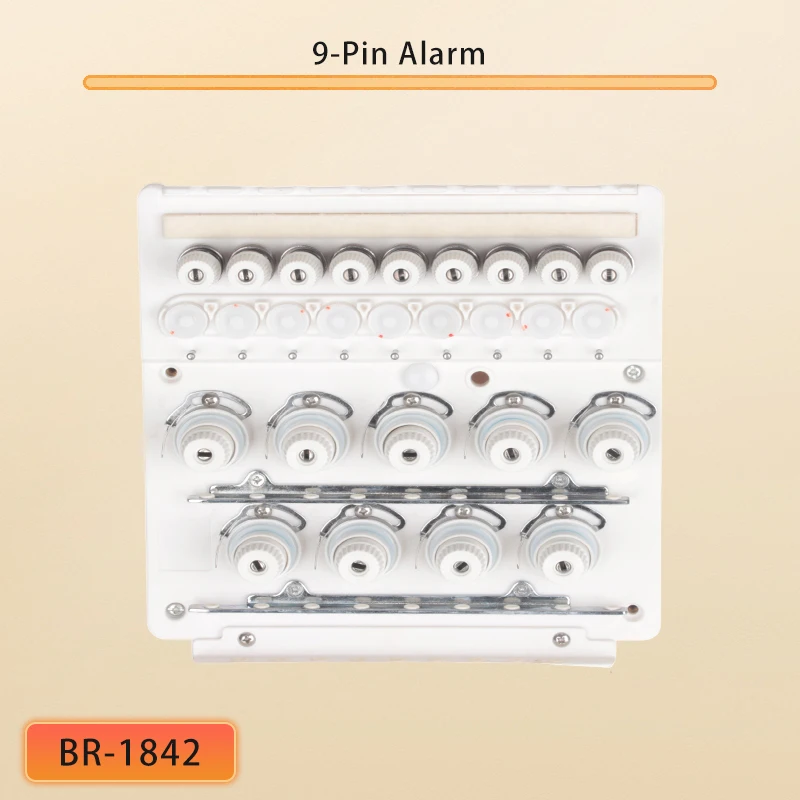 Bailinda Tajima Clip Thread Assembly Head for Computerised Embroidery Machine Accessories  9-Pin Alarm Header