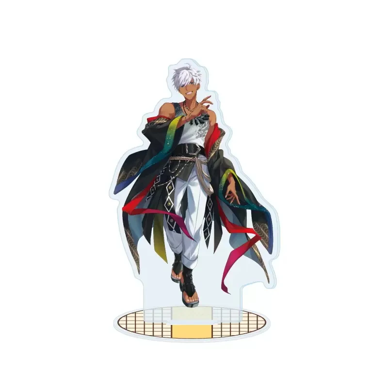 New Anime Obey Me! Acrylic Stand Transparent Model Figure Cosplay Birthday Fans Christmas Desk Decor Plate Gift Keychain
