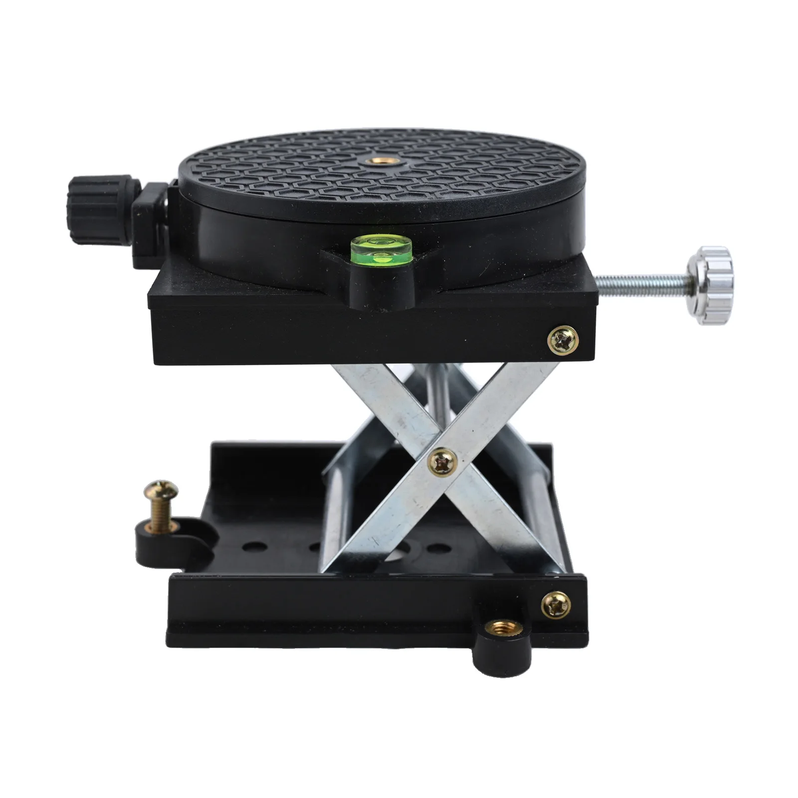 Adjustable Height Aluminum Router Lift Site Preparation Multi-Direction Tuning Precise Adjustments 125*100*90 Mm package