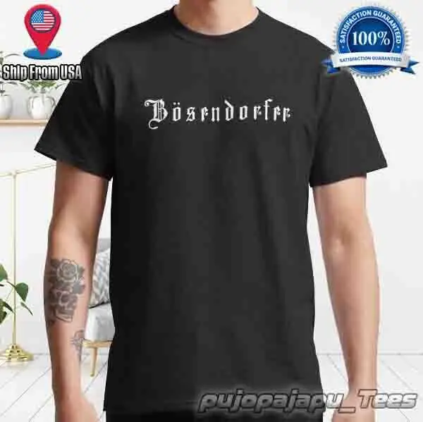 New Item Bosendorfer Piano American Funny  Logo Men's T-Shirt Size S-5XL