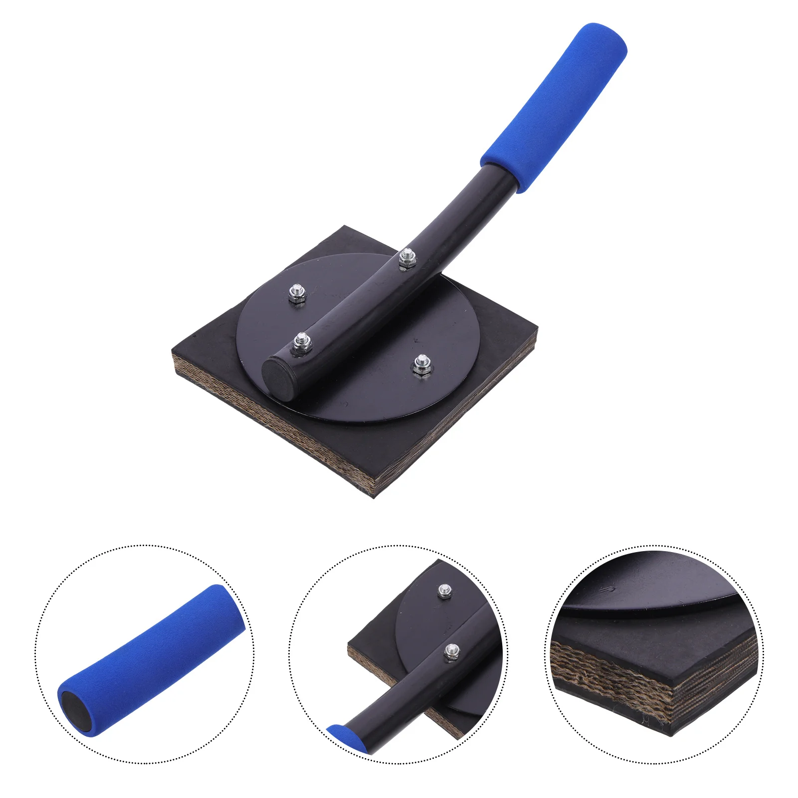 

Tapping Block Rubber Heavy Duty Flooring Tool for Vinyl Plank Flooring Installation Floor Gap Fixer Carpenter Tool