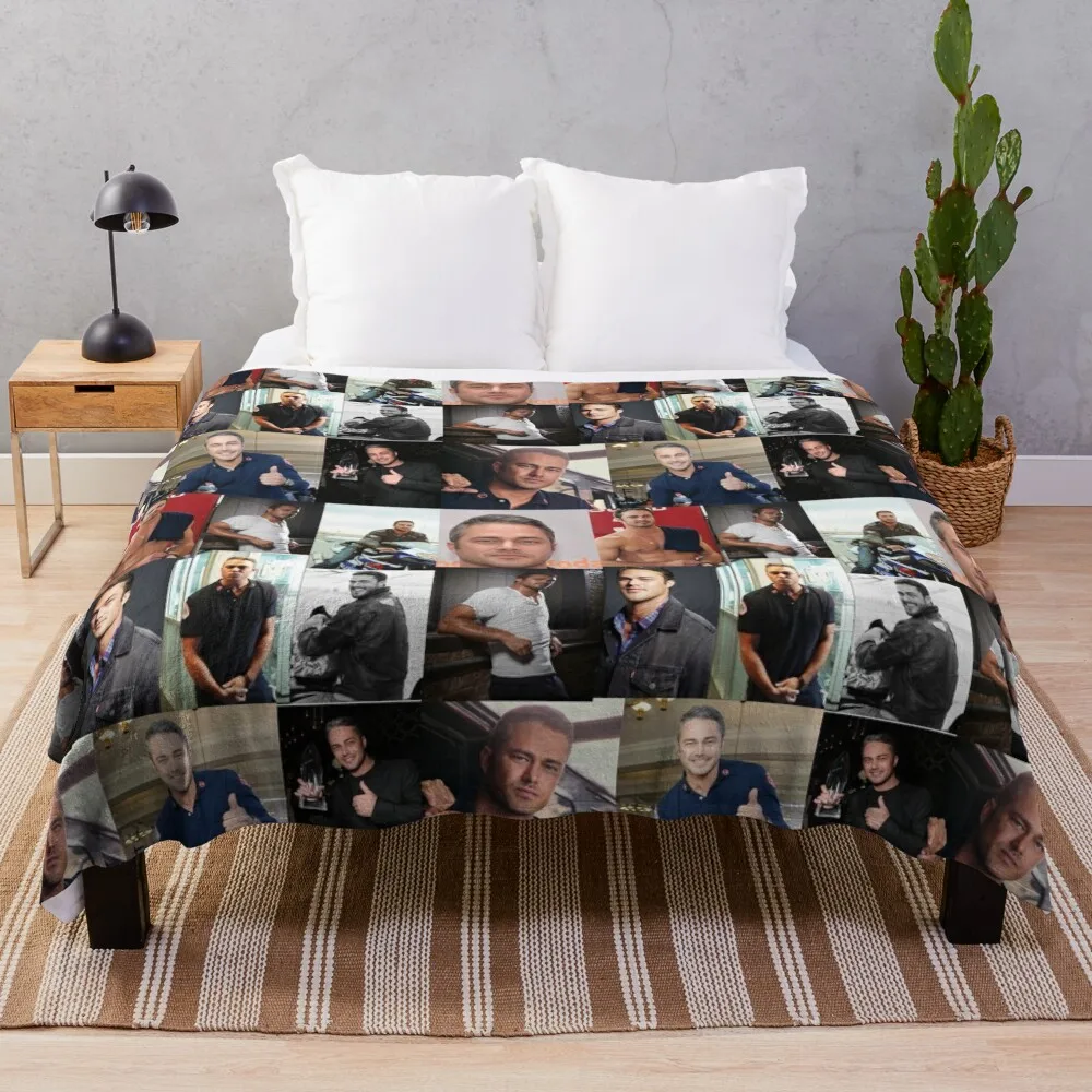 Taylor Kinney or Kelly severide Throw Blanket Tourist sofa bed Soft Beds for babies Blankets