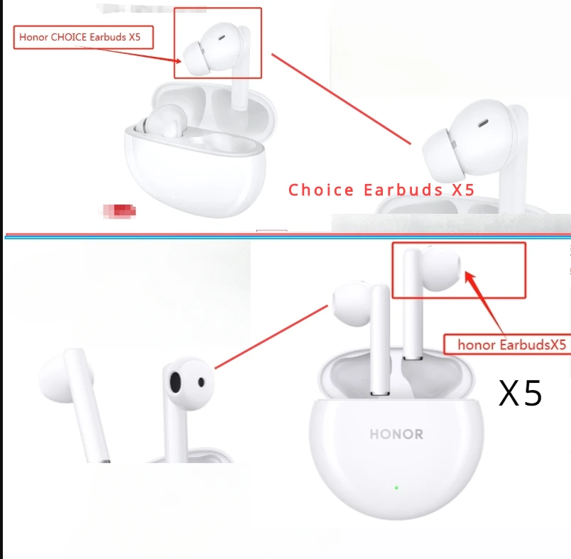 Cartoon for Honor Earbuds X5 /X6/X7 /CHOICE Earbuds X5 PRO Case CHOICE Earbuds X5lite Cute Transparent Silicone Earphone Cover