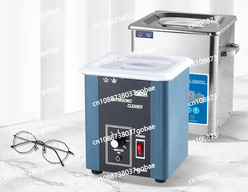 Ultrasonic cleaning machine heating timed jewelry cleaning gold, silver, copper jewelry glasses refurbishment deoxygenation