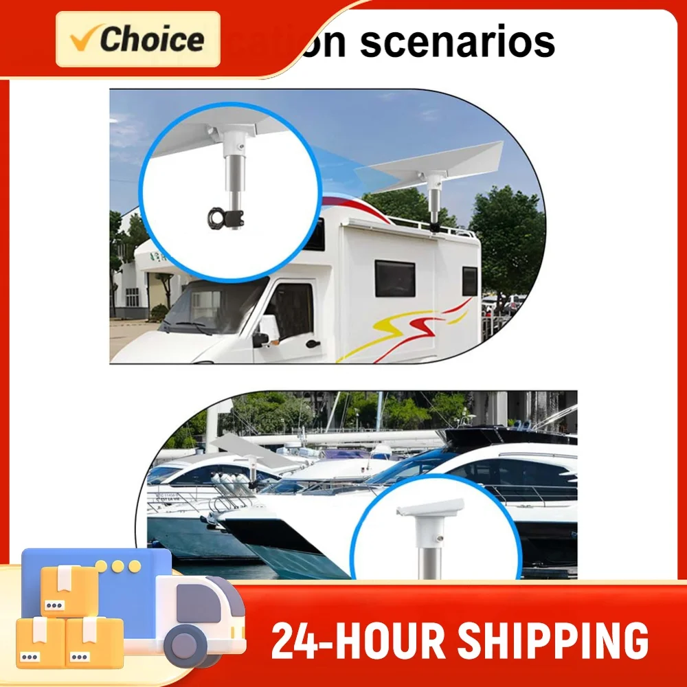 For StarLink Gen 3 RV Ladder Mount Roof Rack Bracket RV Ladder Mount For StarLink Pole Mount for StarLink Mount Kit