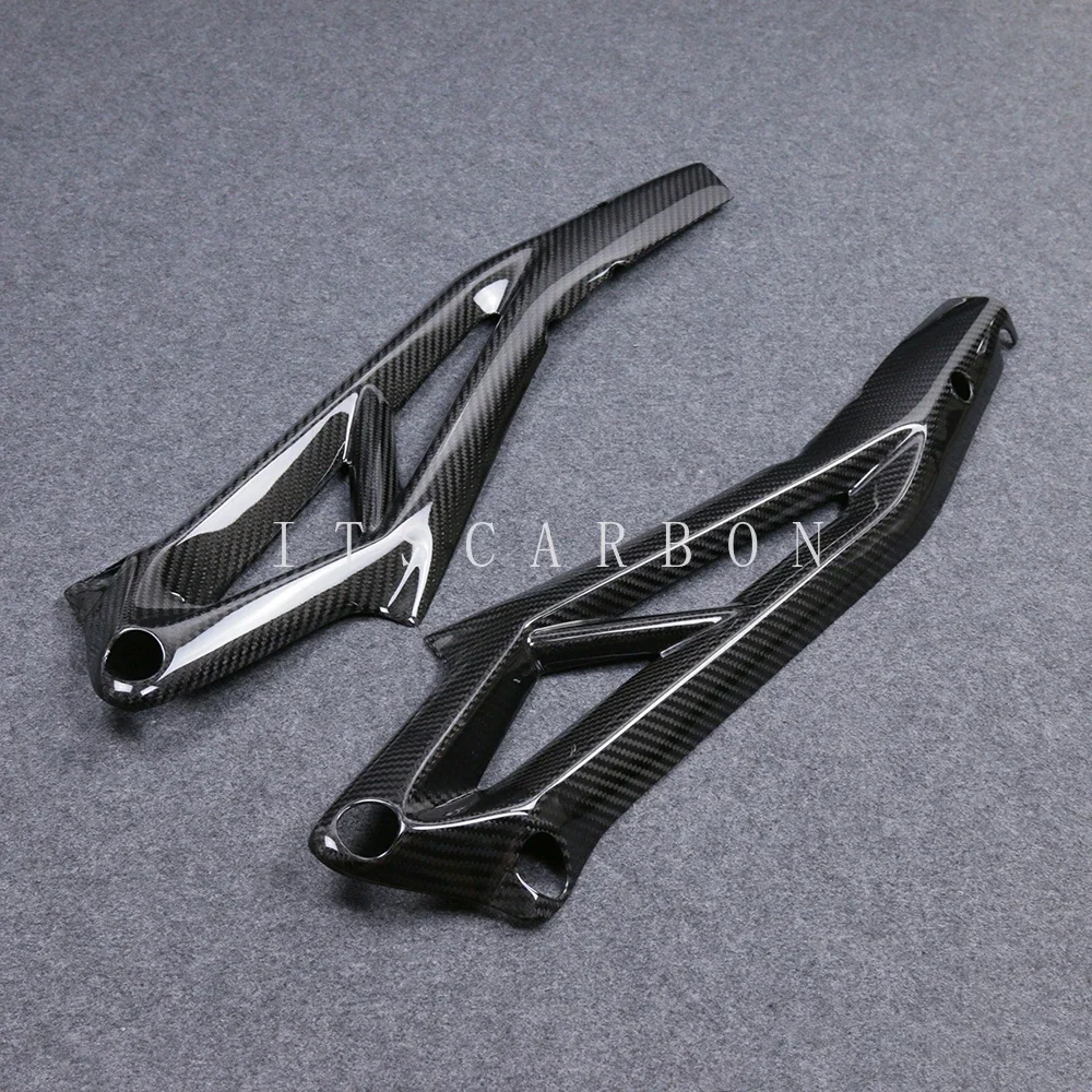 For Triumph Street Triple 765 R RS 2016-2021 2022 2023 2024 Pure Carbon Fiber Motorcycle Accessories Subframe Frame Cover Panels