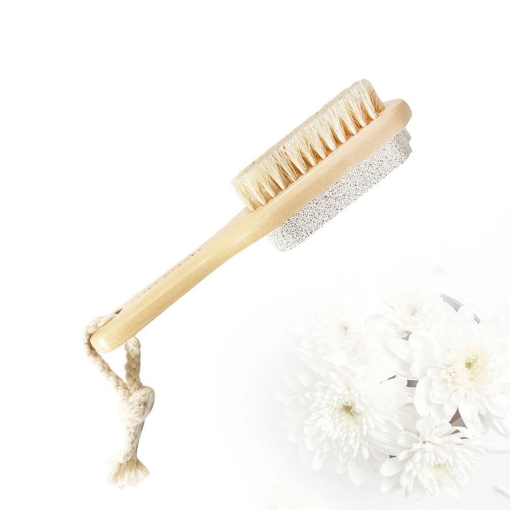 양면 각질 제거용 푸미스 스톤 발 파일 페디큐어 도구 발 각질 제거기 각질 제거 매끄러운 발 관리 네일 2개