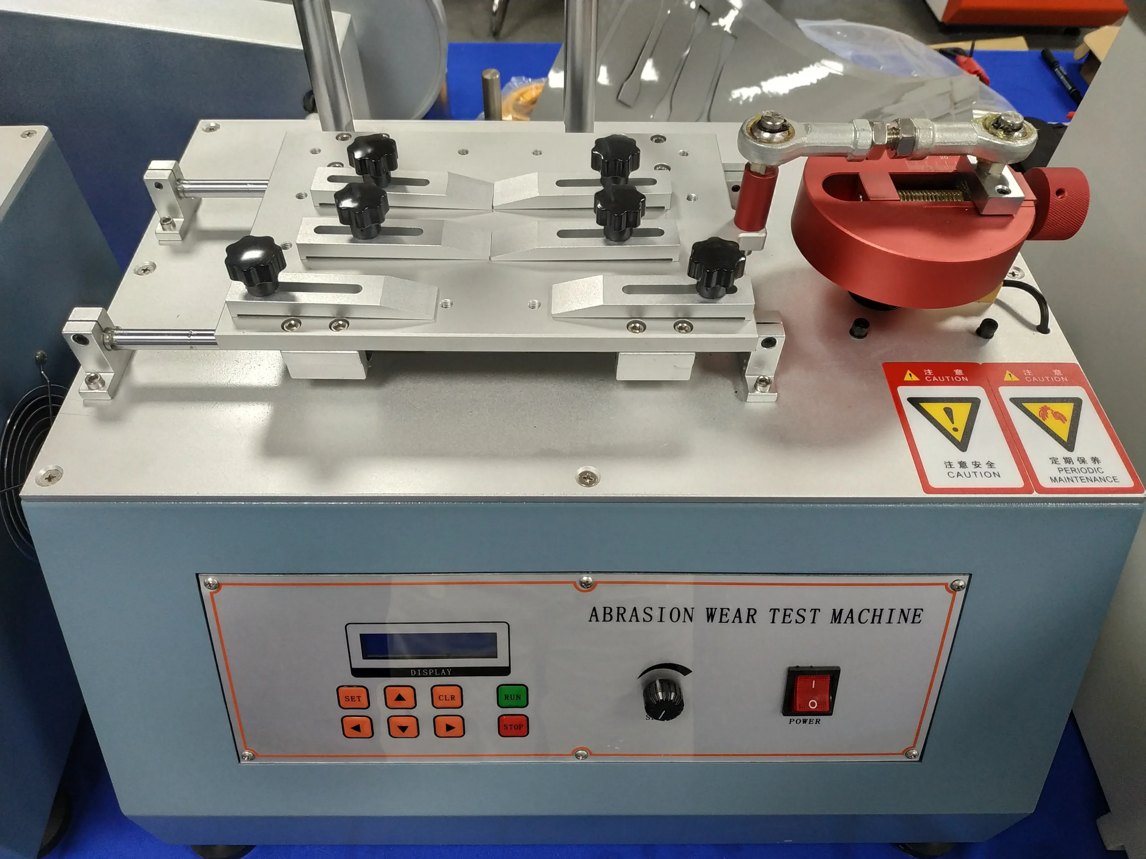 ホワイトコットンガラス器具消しゴム表面コーティング摩耗試験機