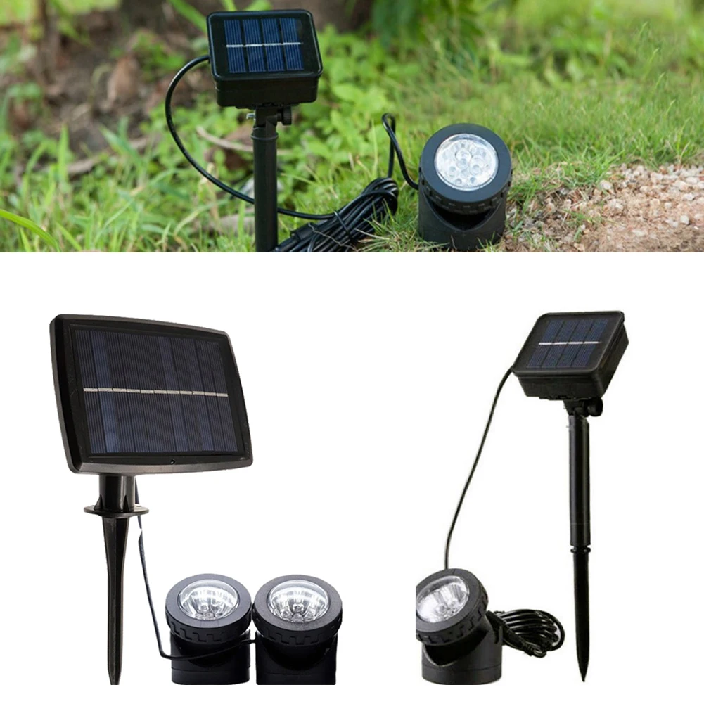 

Solar Pond Lights Outdoor Solar Lawn Garden Landscape Lights Waterproof Energy-Saving LED Ground Aquatic Pool Lights