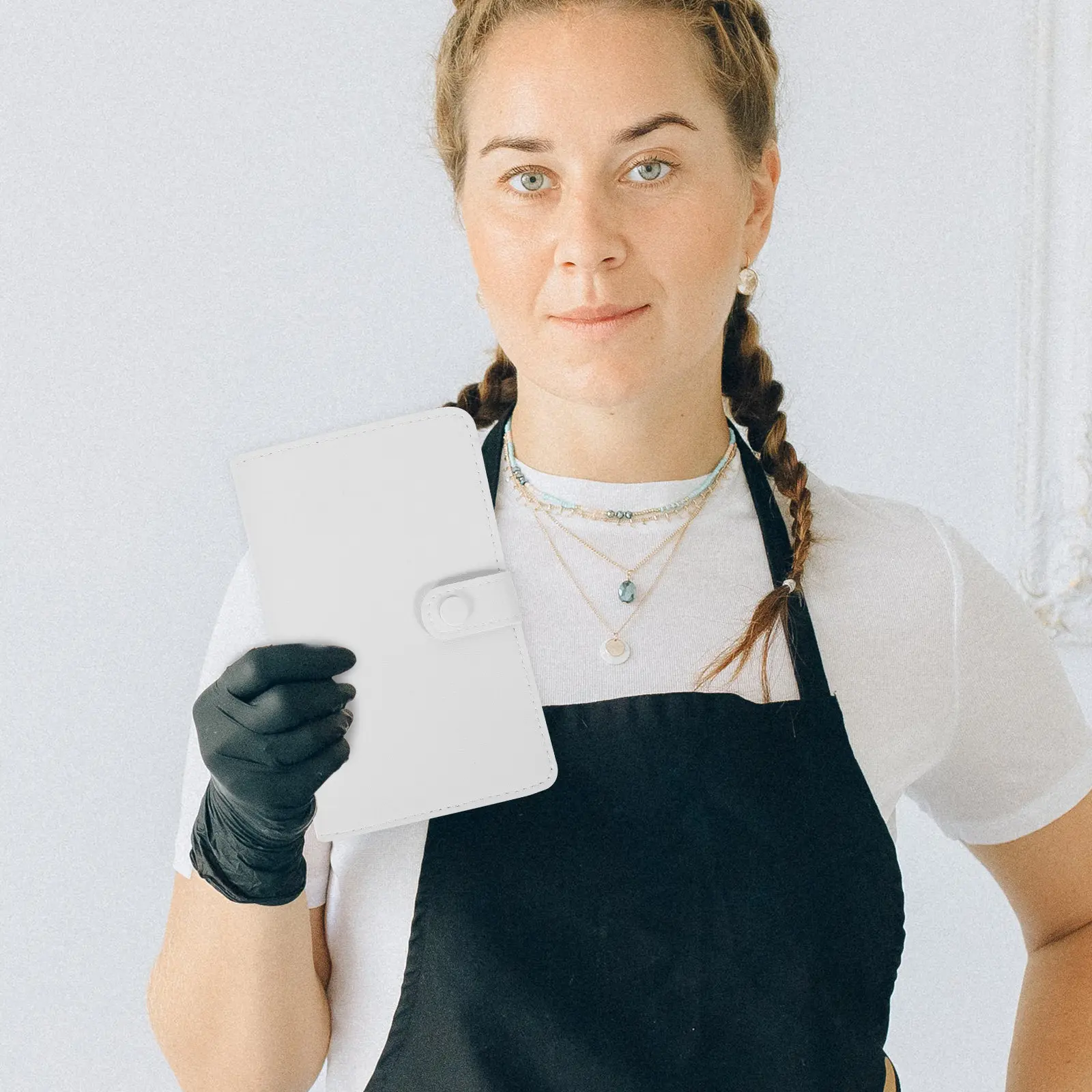 

Nail Drill Bit Holder Bag 37 Holes Durable and Easy to Clean Organizer for Salon and Travel Use Nail Drill Bit Holder