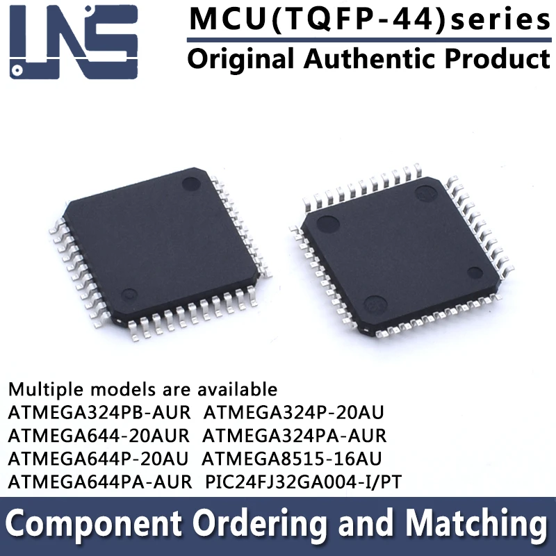 ATMEGA324P-20AU ATMEGA324PA-AUR ATMEGA324PB-AUR ATMEGA644-20AUR ATMEGA644P-20AU ATMEGA644PA-AUR PIC24FJ32GA004-I/PT TQFP-44 MCU