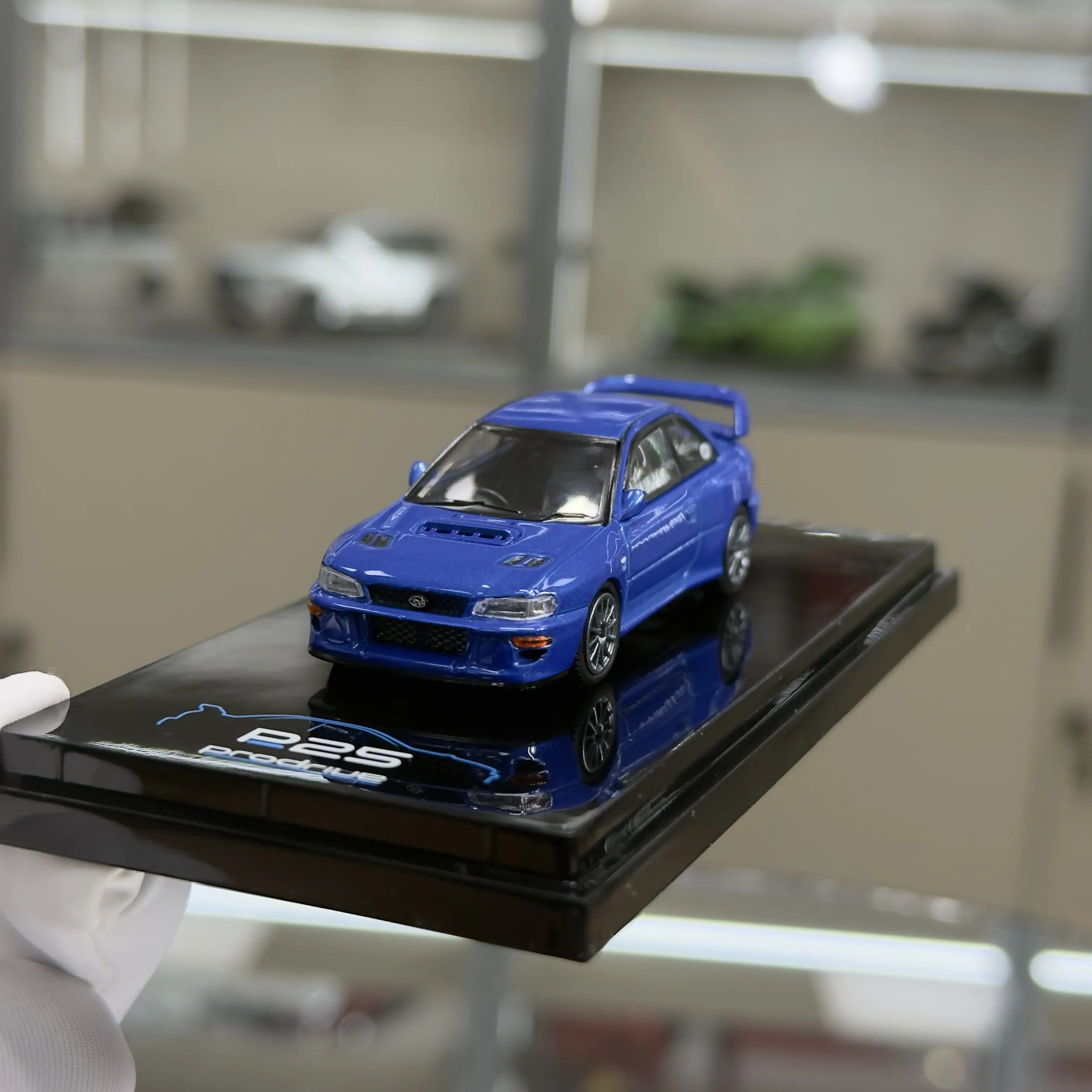 Diecast 1:64 Scale Subaru Impreza Prodrive P25 STI Alloy Car Model