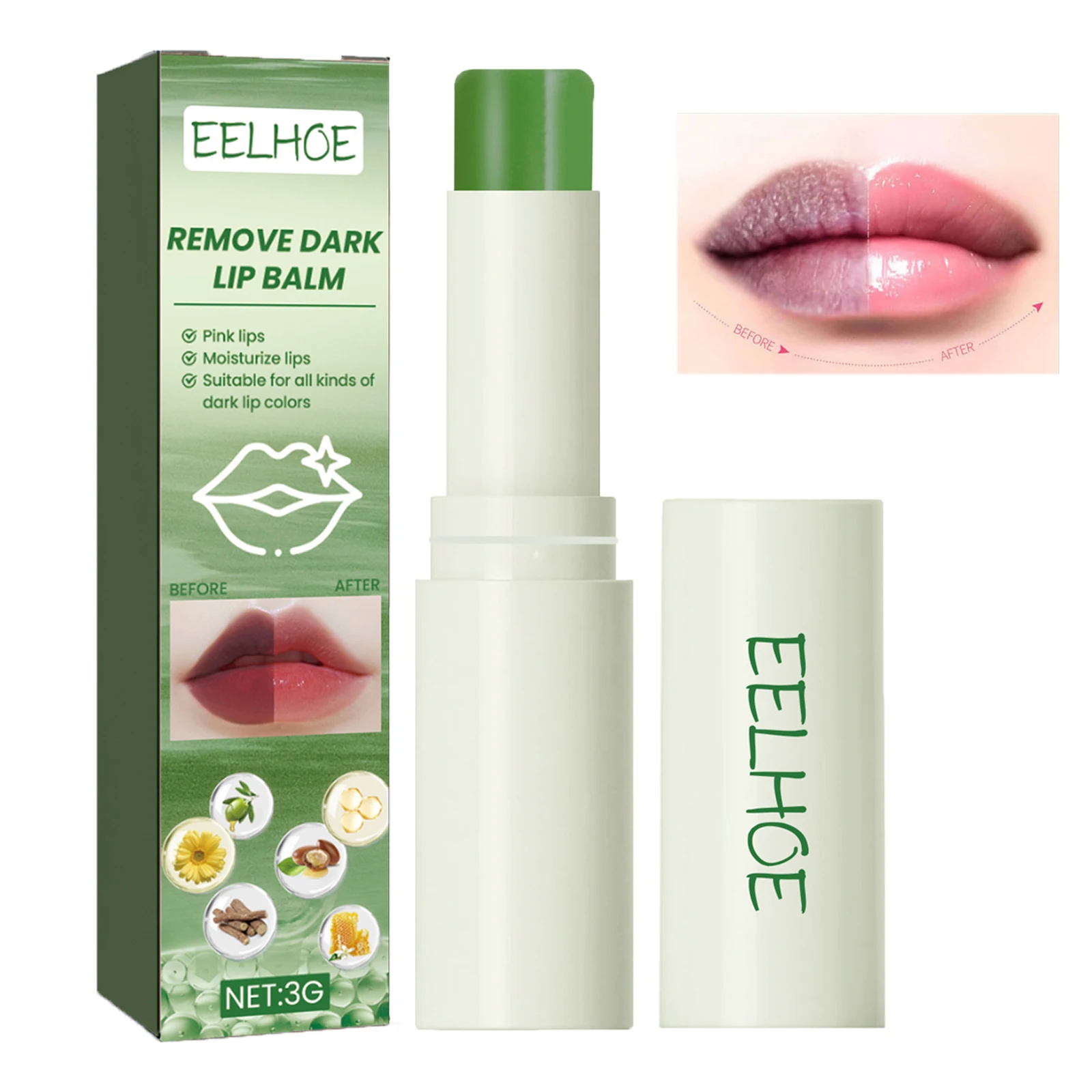 Remove Dark Lip Balm Reducing Obvious Lip Lines Long-lasting Moisturizing Water Hydrating Lip Oil Lipstick Makeup Cosmetics