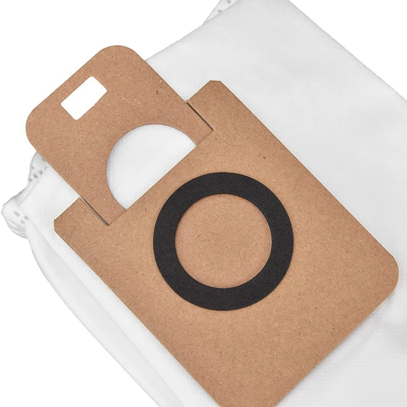 Sacchetti per la polvere dell'aspirapolvere, sacchetti per la polvere durevoli convenienti e convenienti rimovibili 5 pezzi per Dreame Bot Z10 Pro L10 Plus