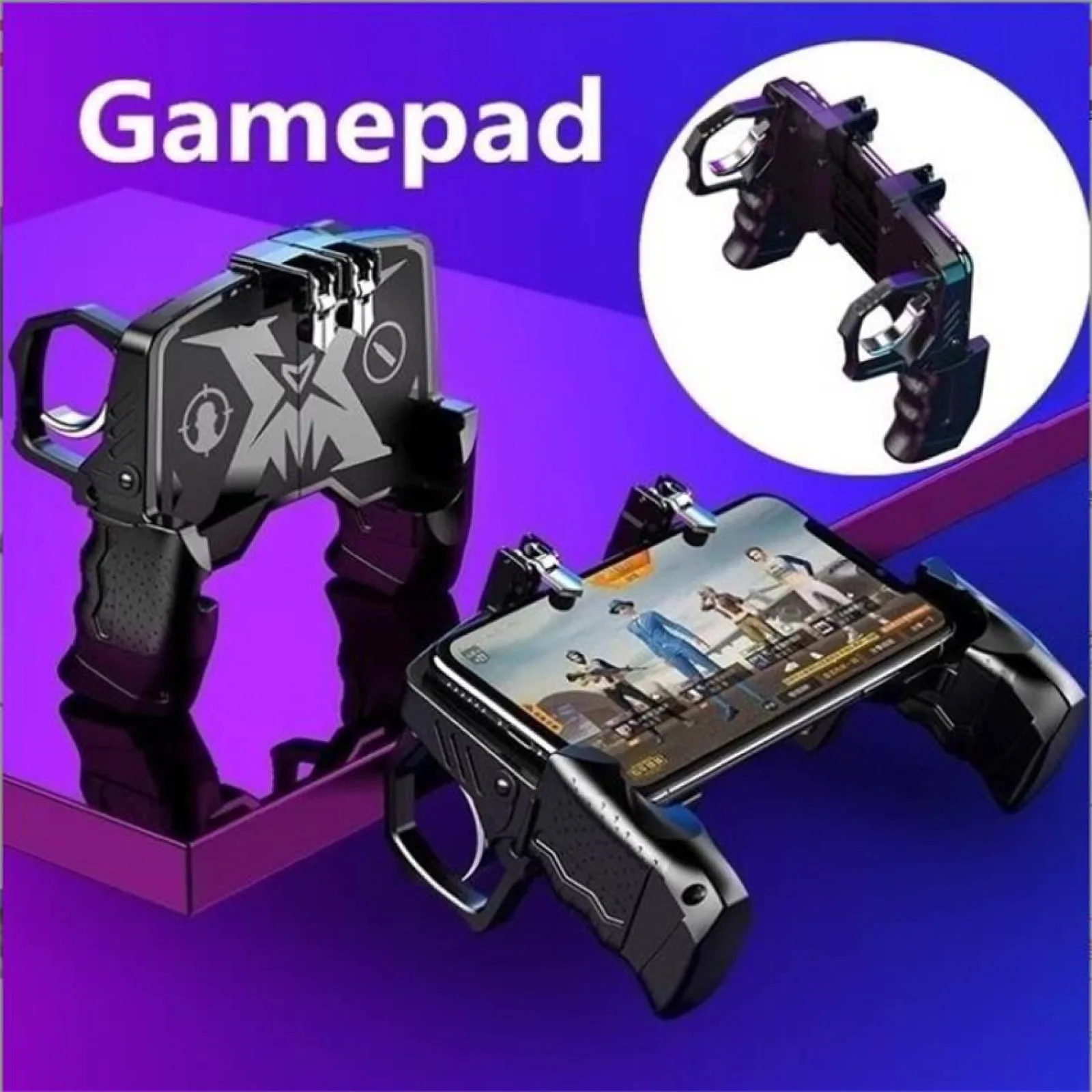 Joystick For Cell Phone Gamepad Mobile Phone Smartphone Trigger PUBG Free Fire Game Pabg Controller on Gaming Cellphone