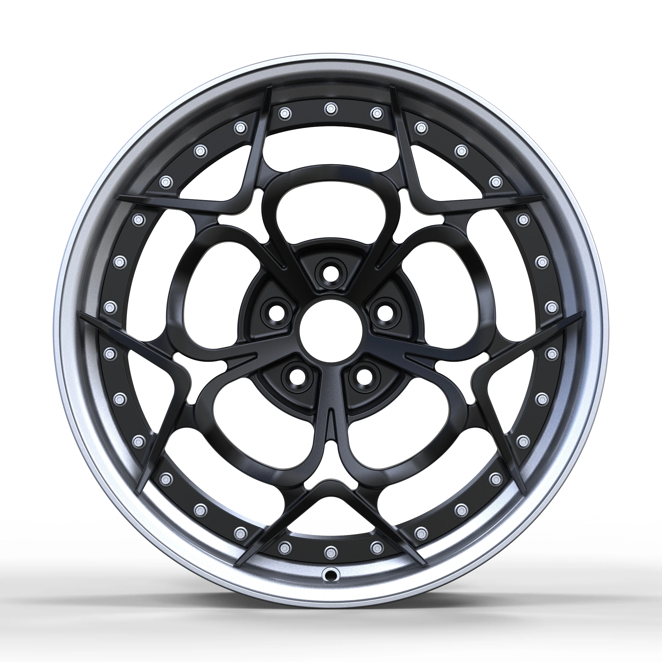 

20 & 19 Inch Two-Piece Powder Painting Multi-Spoke 5x120 Aluminum Rim Outer Tire for Mercedes