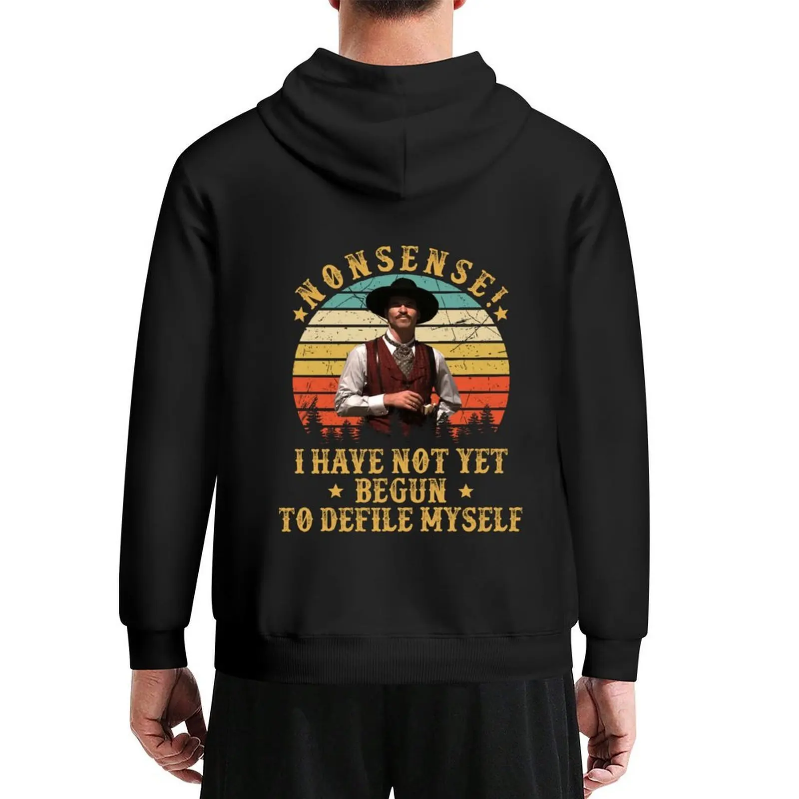 

Nonsense I have not yet begun to defile myself Hoodie anime clothing clothes for men men wear korean style clothes hoodie men