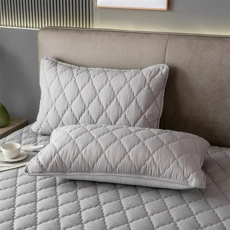 2 Pieces Waterproof Pillowcase Anti Stain Machine Washable Pillow Cover Bedroom Decoration Suitable For With Children And Pets image 2
