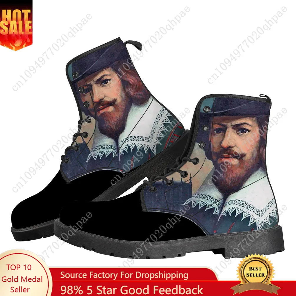 

Ботинки Guy Fawkes, мужская и женская обувь для подростков, повседневные ботинки, уличная легкая обувь высокого качества с принтом для пары по запросу, обувь на заказ