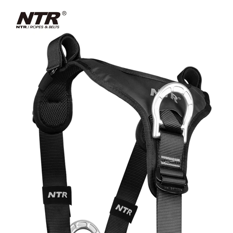 NTR/Artist Five-Point Full Body Safety Harness Industrial Seat Belt With Excluded Chest Ascender For Safety Devices - Image 5