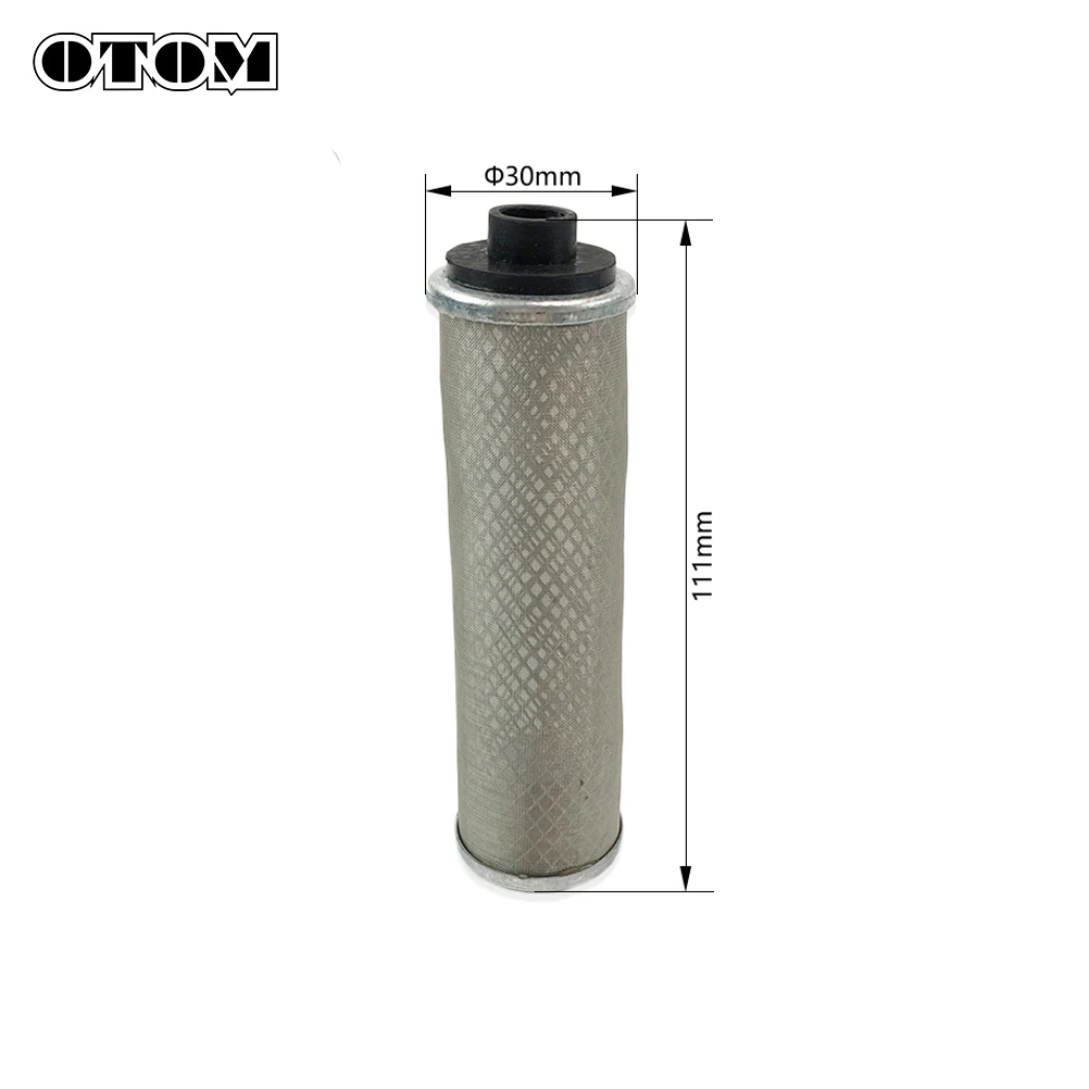 OTOM ZS177MM Motorcycle Oil Filter Fine Fuel Filters Iron Mesh Strainer For ZONGSHEN NC250 MOTOLAND AVANTIS GR8 BRZ Dirt Bikes