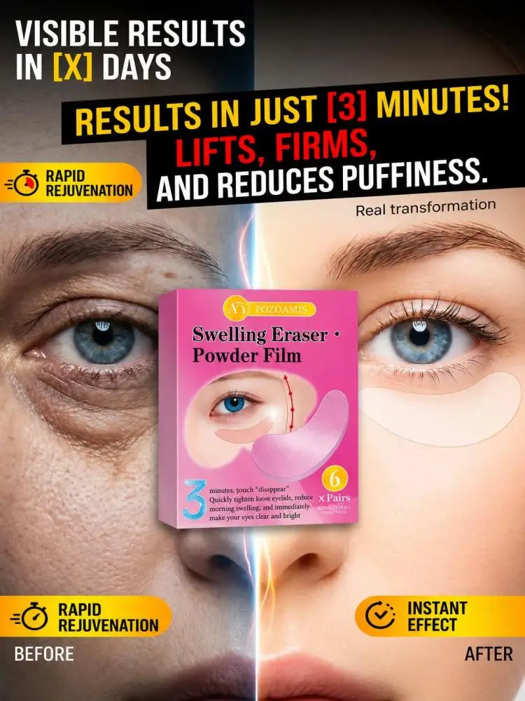 Pink Under‑Eye Gel Mask Patches, Moisturizing Eye Skin Care, Improve Puffy Morning Eye Look, Enhance Firmer‑Looking Eyelid, Gentle Comfort Eye Patches for Women Household Daily Beauty Care