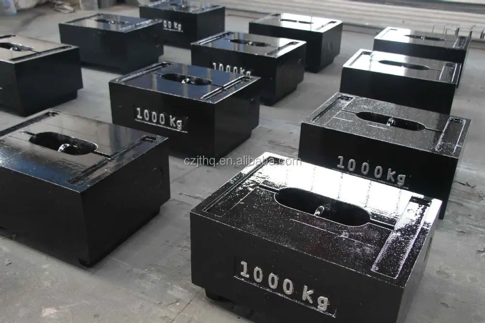 20kg/100kg/200kg/500kg/1000kg Cast Iron Weights/ Test Weight/stainless Steel Weights