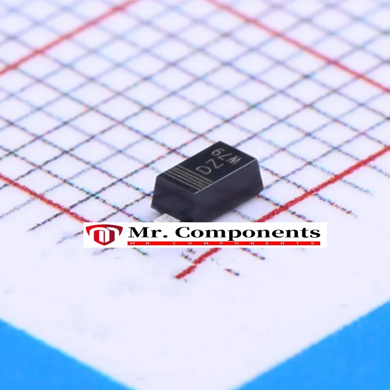 Marcação de 20 peças: dq dr ds dt du dv dw dx dy dz e1 e2 e3 e4 e5 e6 e7 e8 e9 ea eb ec ed ee ef diodo zener sod123f em estoque