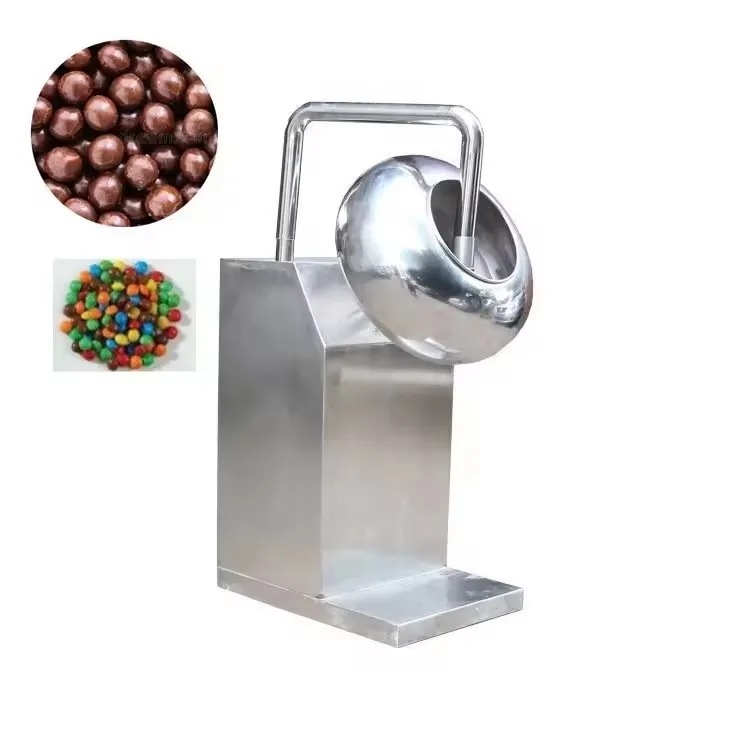 Automatic sugar coating machine Candy Coater & Dragee Polishing Machine for Sugar Chocolate Features good price