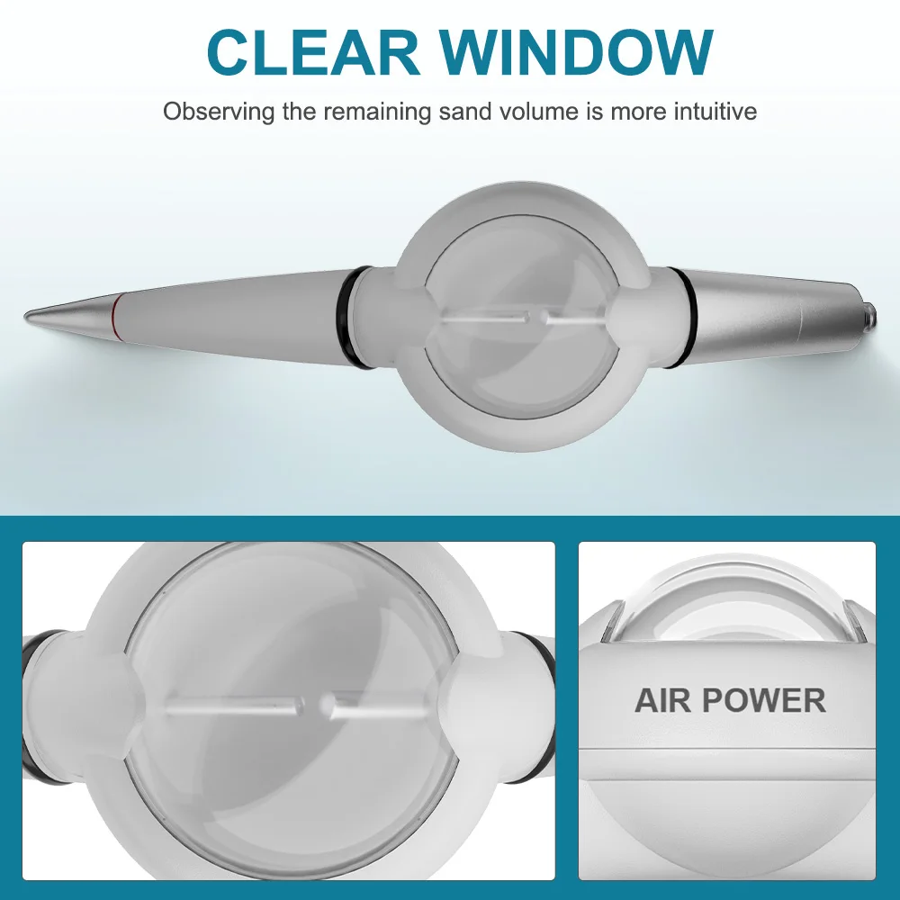 Dental Air Polisher & Sandblasting Handpiece​​ Integrated Internal Water Jet System for Professional Teeth Cleaning