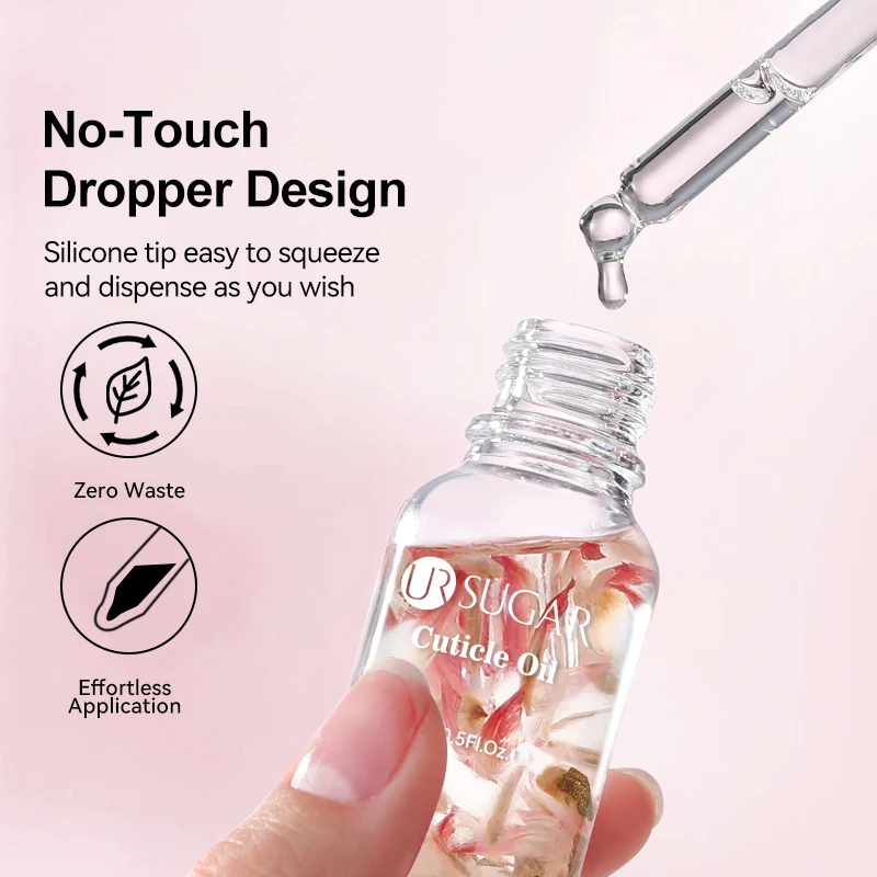 UR SUGAR 15ml Nail Cuticle Nutrient Oil Nourishes and Repairs Damaged Nails Moisturizing Strengthens and Brightens Nail CareTool