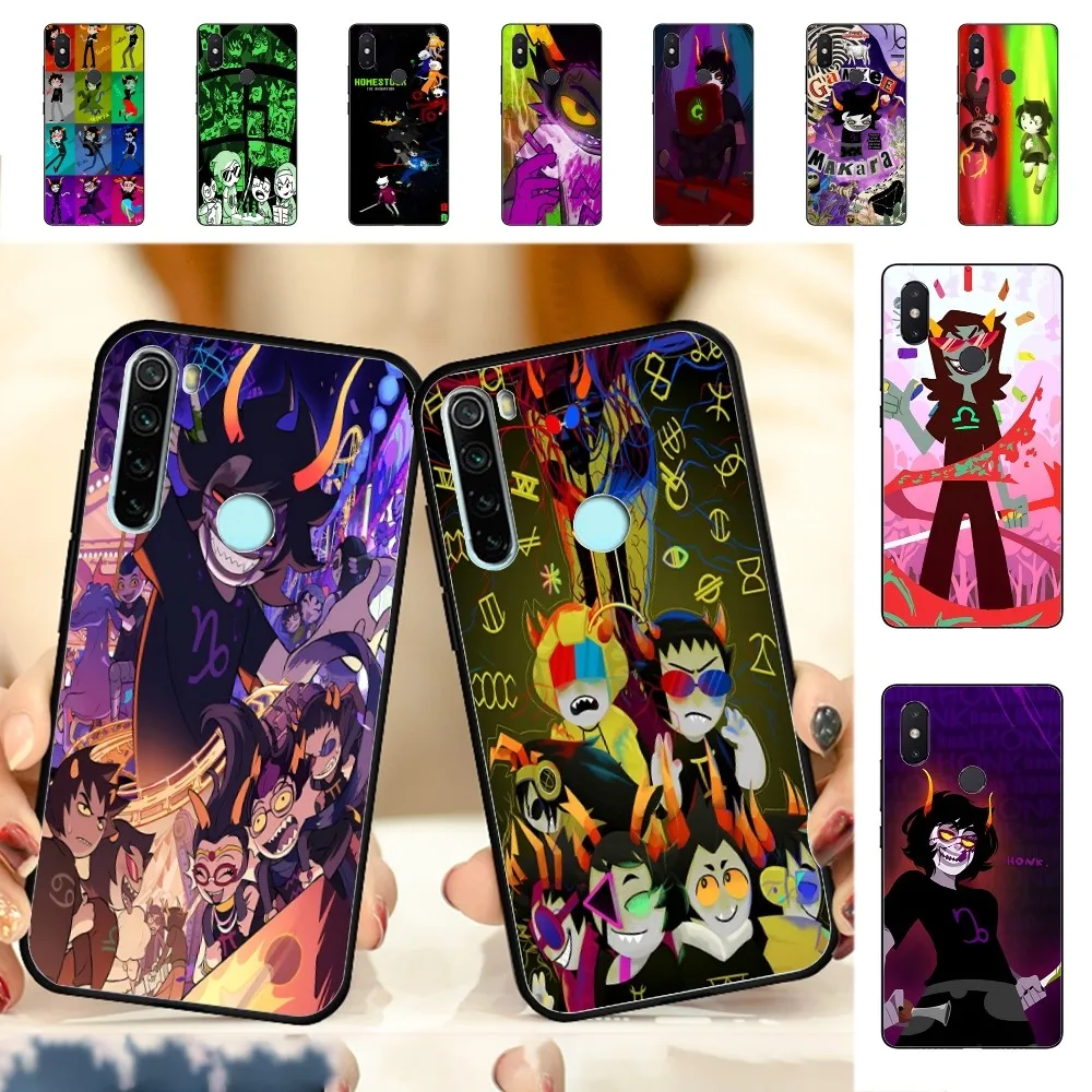 H-Homestuck T-Trolls Phone Case For Redmi Note 4 X 5 A 6 7 8 T 9 9S 10 11 11S 11Epro Poco M3 Pro