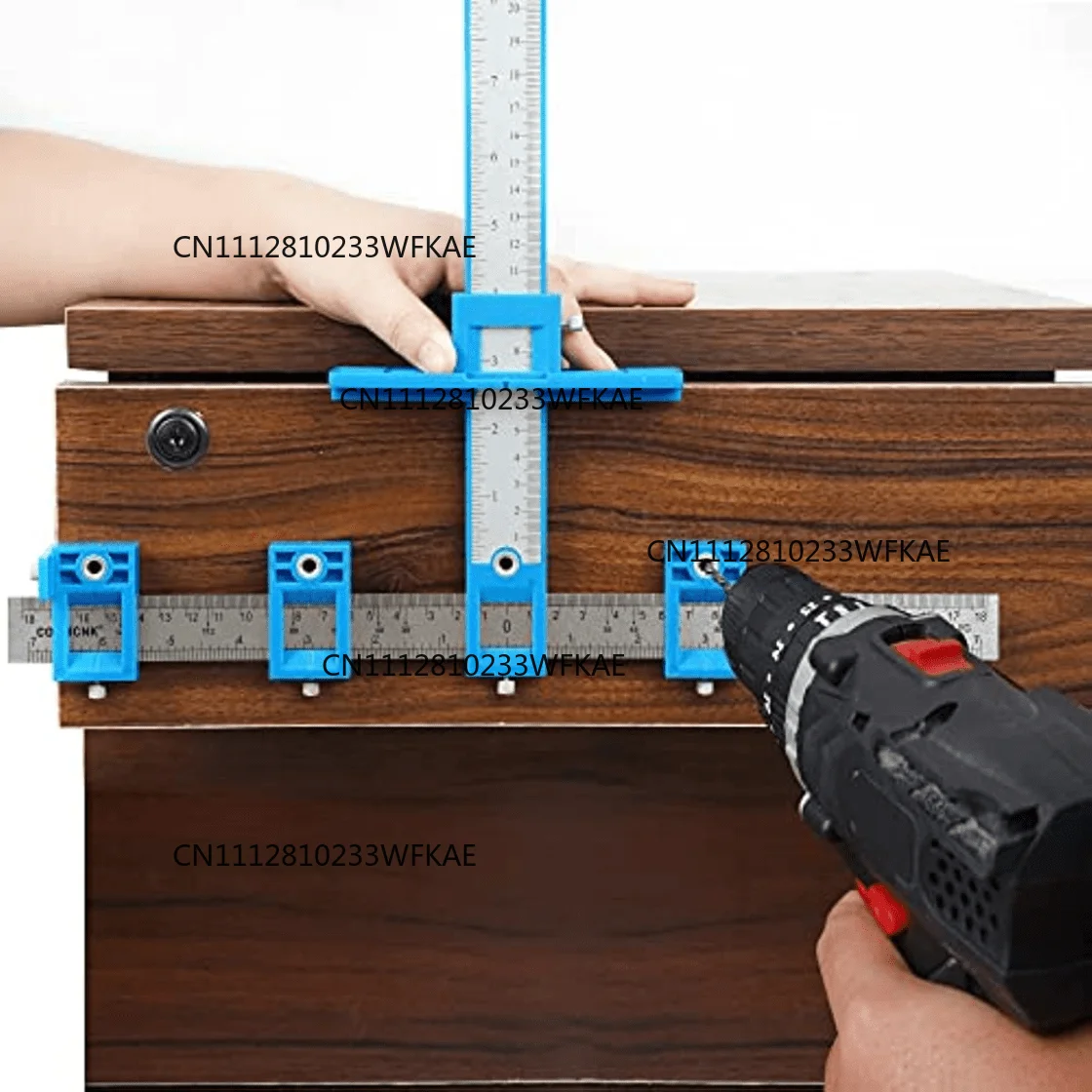Cabinet Hardware Jig, Cabinet Hardware Template Tool-Adjustable Drill Guide for Fast and Accurate Installation
