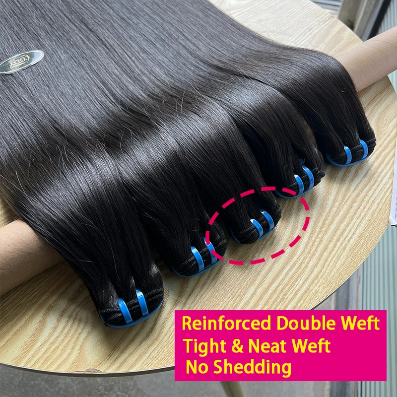 18A العظام حزم مستقيمة 100% الشعر البشري الفيتنامية وصلات شعر خام اللون الطبيعي غير المجهزة الشعر يمكن تبييضها # 613 لون #4