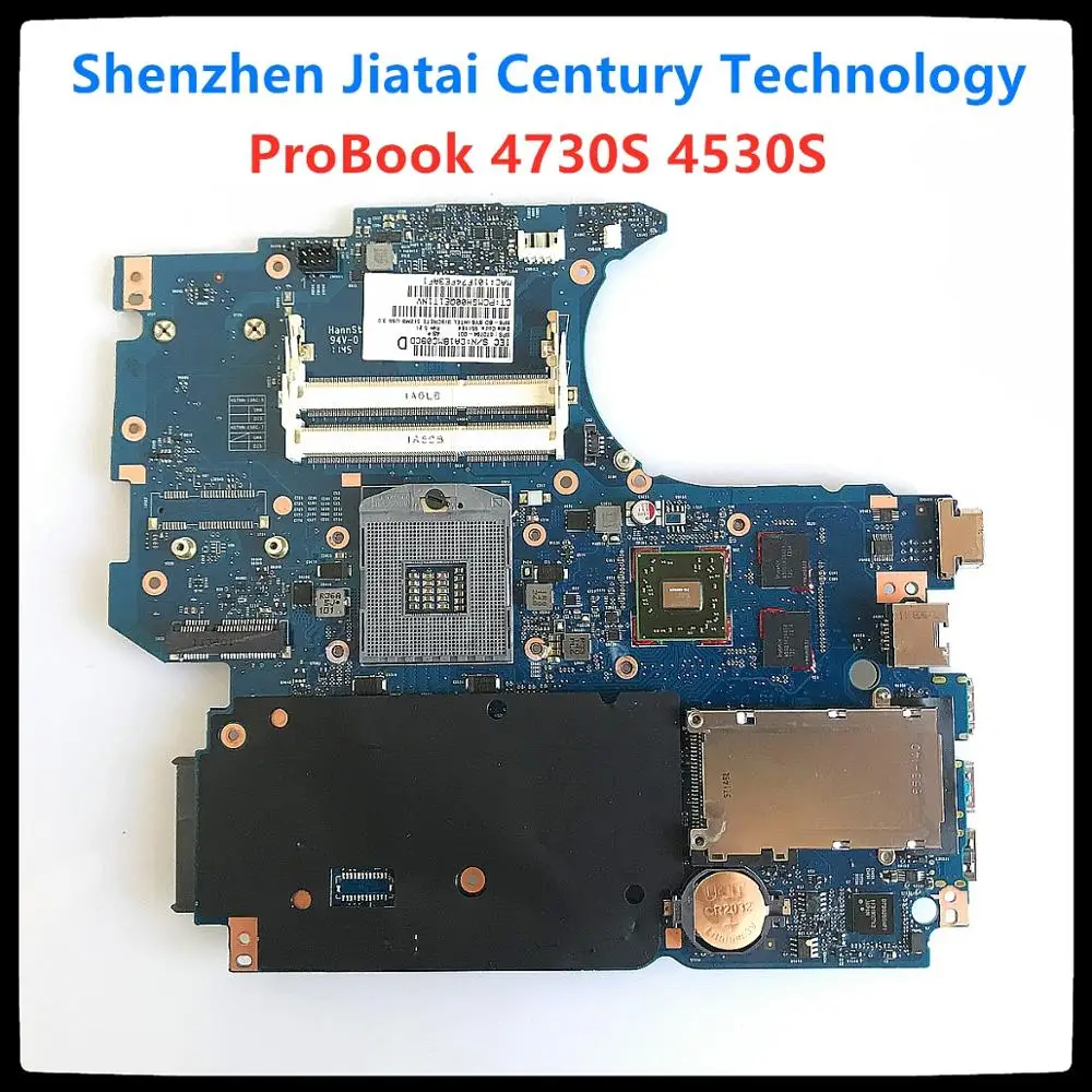 

670795-001 mainboard for HP ProBook 4730s 4530s Laptop Motherboard 6050A2465501-MB-A02 HM65 1GB non-integrated 100% Tested work