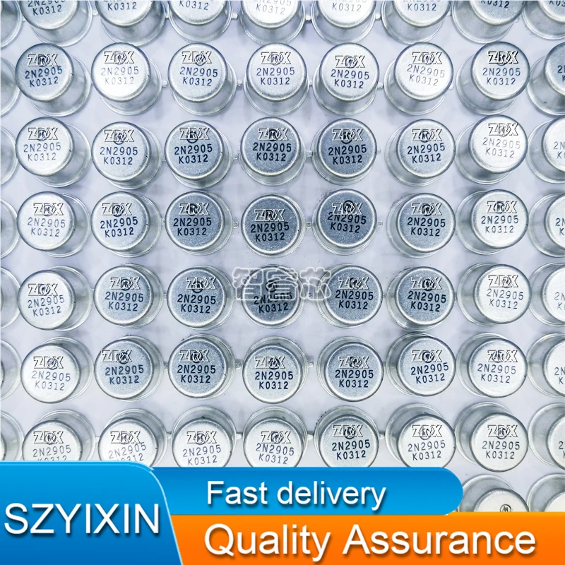 5Pcs/Lot New Original 2N2219 2N2905 paired tube 0.6A 60V CAN-3 iron cap bipolar small signal NPN transistor  In Stock