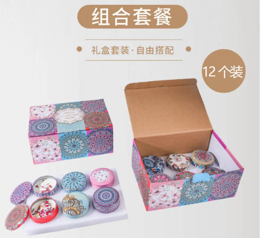 

327262 Ароматические свечи из соевого воска с сухоцветами для трансграничной торговли | Свадебные сувениры и подарки на день рождения, ароматические свечи с цветочным ароматом для ароматерапии