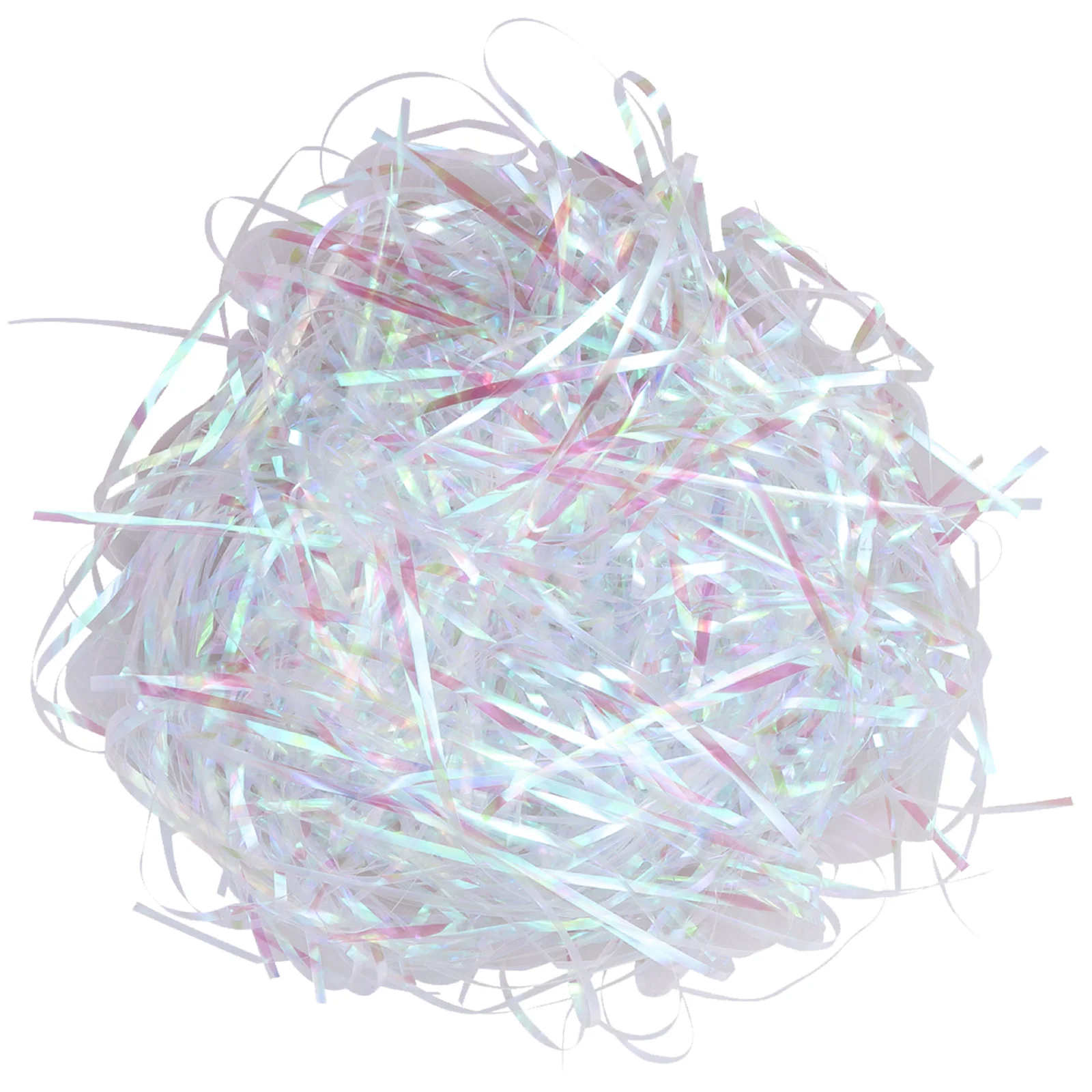 Iridescent Shredded Gift Filler Wrapping Supplies Lafite Grass Silk Paper Small Business Packaging Cute