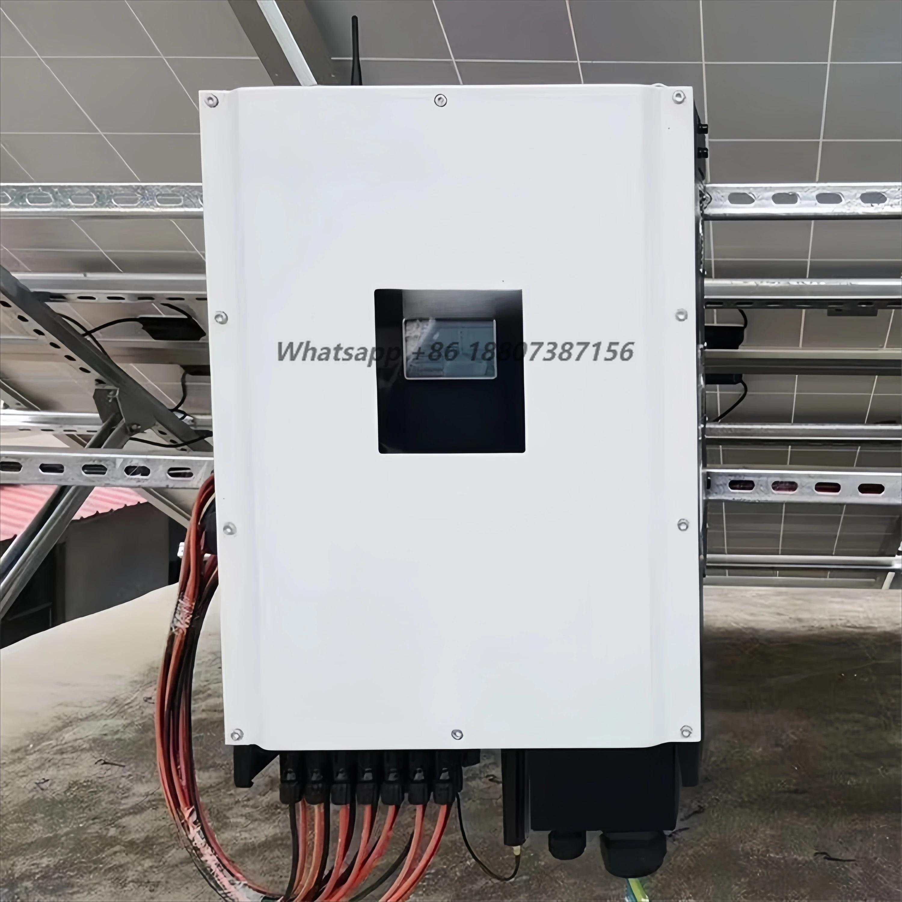 3kW off Grid Hybrid Solar Inverter  Pure Sine Wave for Home Solar Power System Energy Backup Daily Use Power Supply System