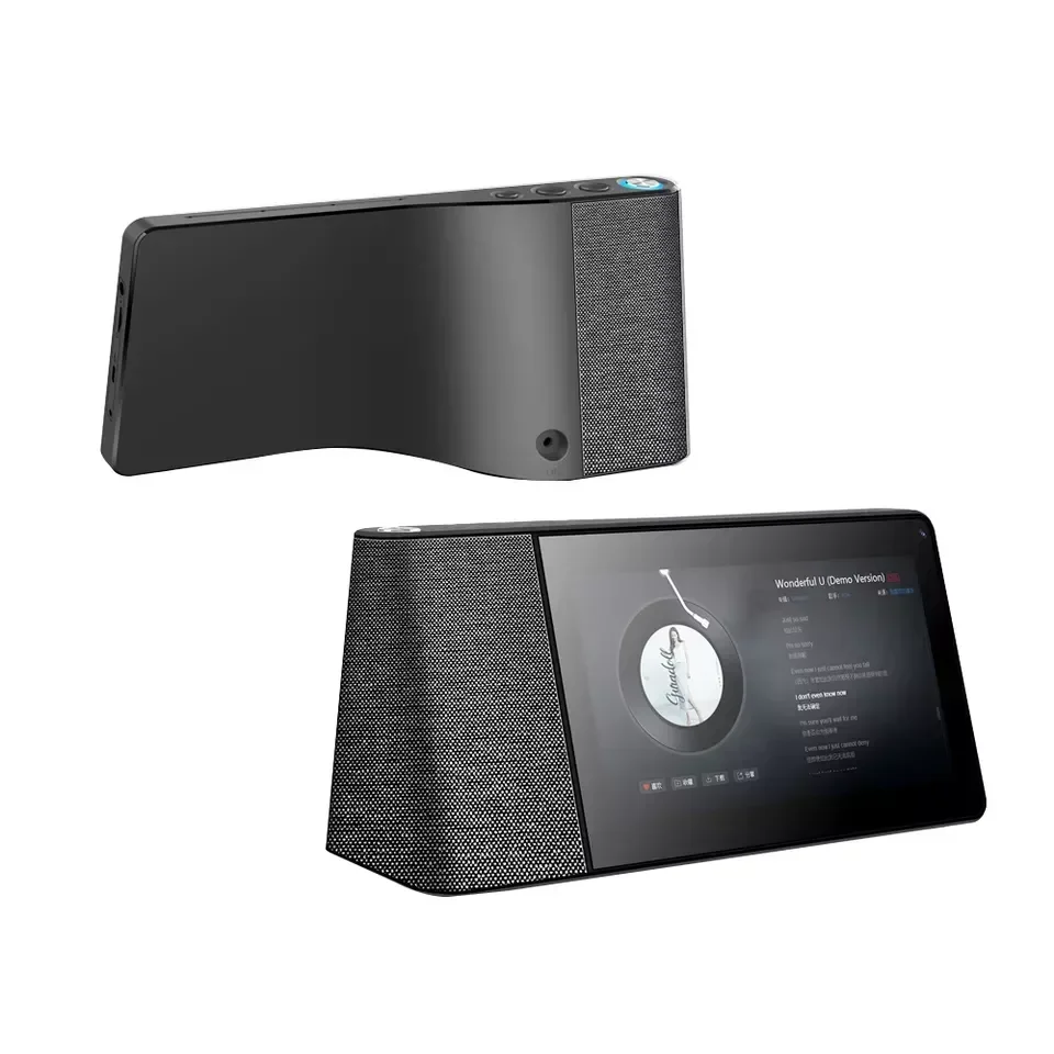 

New Design Touch Screen Control Intelligent Wireless Speaker with Stereo Sound
