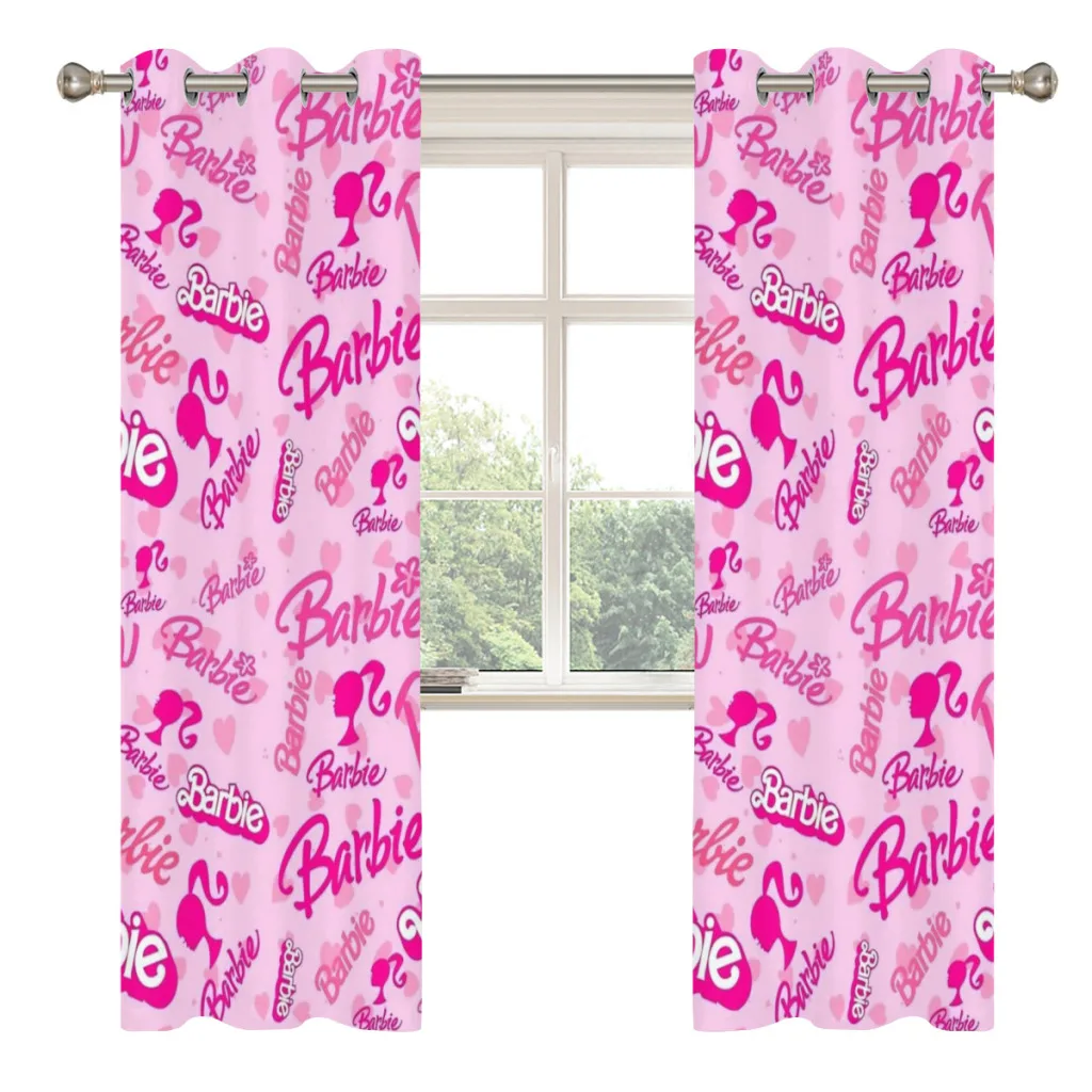 Barbie Curtaint, Bedroom, Living Room, Window Blackout, Partition Style, Home Decoration