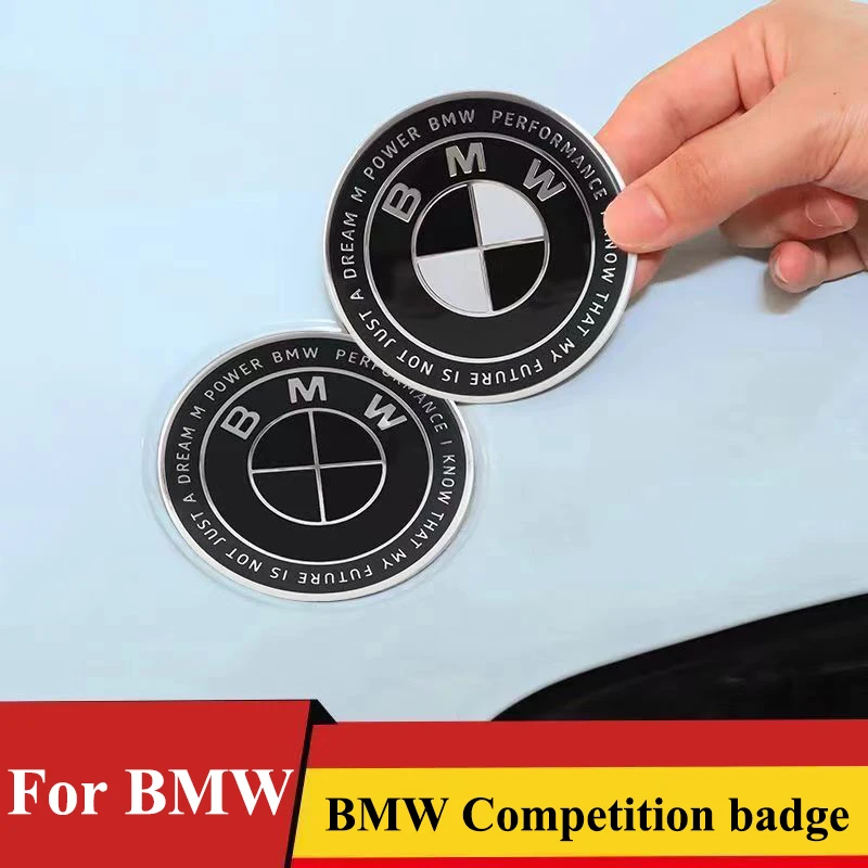 3d ABS Logo 45mm 56mm 68mm 74mm 82mm BMW Emblem Badge For BMW E39 E36 E30 E46 E60 E90 E61 E91 E92 E53 E70 E87 G20 G30 F40 U22 X3