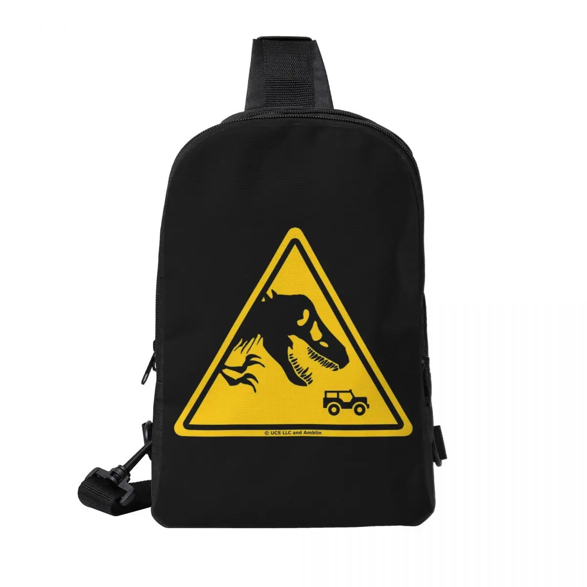 

Jurassic Park (5) Chest Bag Men Sling Crossbody Backpack Chest Bag Traveling Hiking Daypack Shoulder Bag