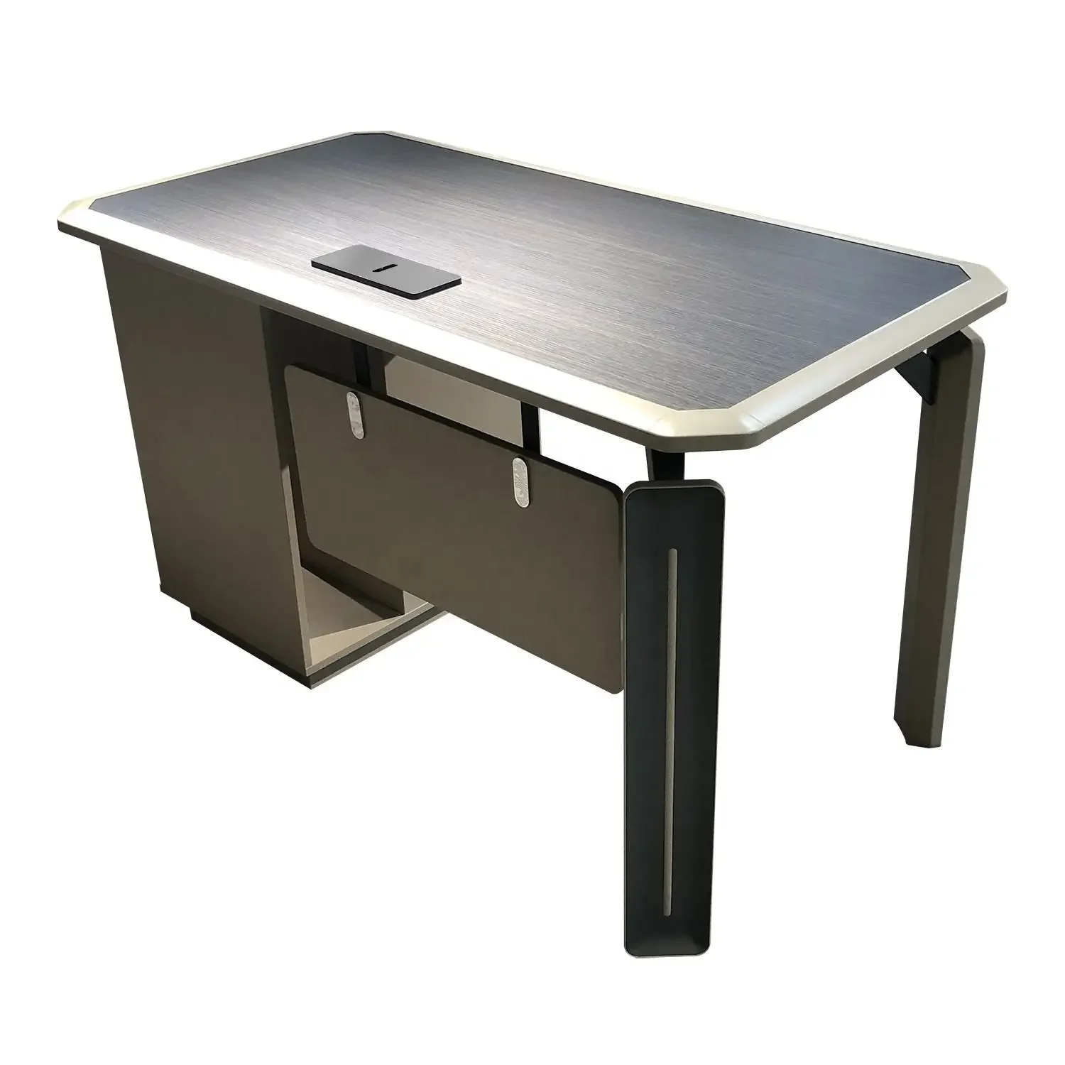 

#Furniture Factory Modern Staff Computer Workstation Metal Leg Office Desk for Sale.