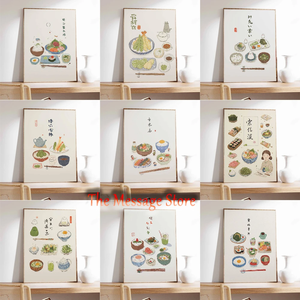 Japanese Lifestyle And Food - Japanese Food Breakfast Kawaii Cute Anime