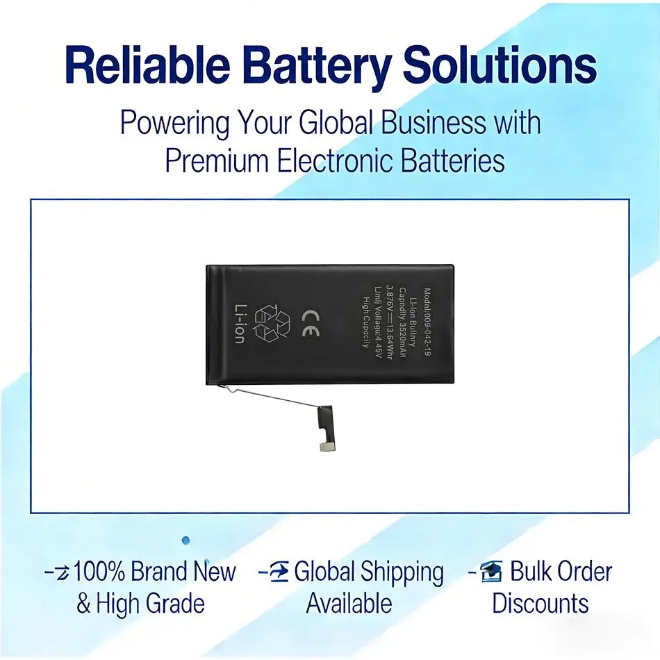 

For Apple iPhone 15 A2846 A3089 A3090 A3092 Premium Replacement Mobile Phone Battery High Capacity 3349mAh