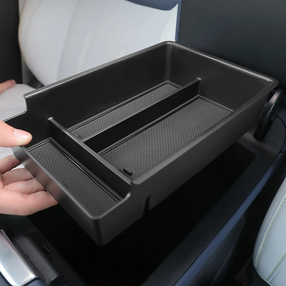 Auto-Mittelkonsole Unterer Stauraum Armlehnenbox Türorganizer Armaturenbrett-Ablage für Xpeng G6 2023 2024 2025 2026 – Detail 3