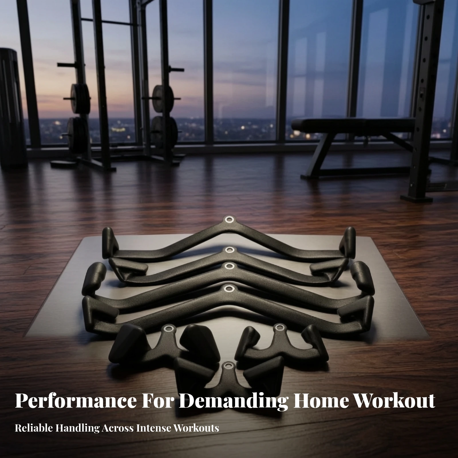 7-częściowy uchwyt do wyciągu  – Lat Pulldown Bar recenzja i cena