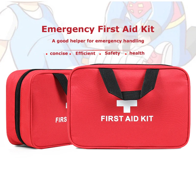 

Storage Compact Survival Medicine Bag Multifunctional Portable Medical Kit Empty Travel First Aid Bag for Hiking Camping etc