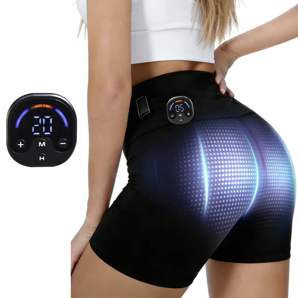 

Тонизирующие шорты EMS с 6 режимами и 30 уровнями интенсивности, для йоги, подтяжки ягодиц, тренировки тазового дна, для похудения бедер и ягодиц, массажа и коррекции фигуры
